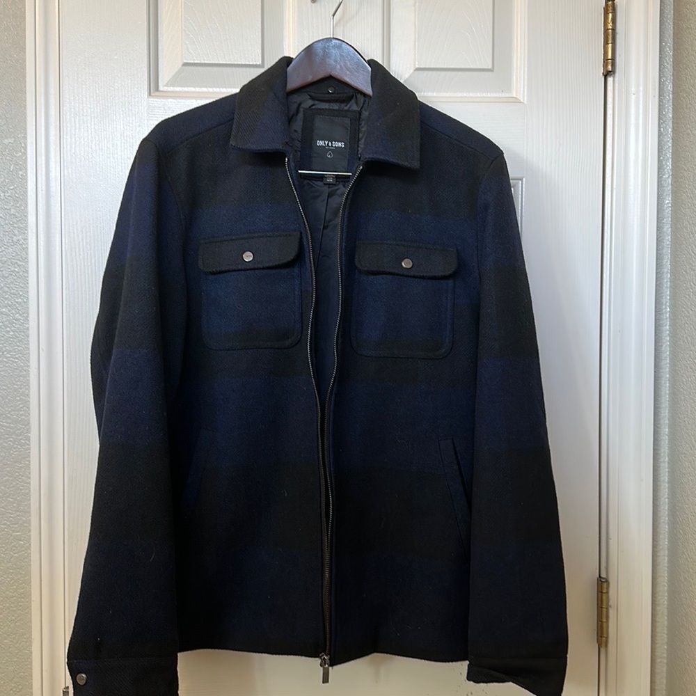 Only and Sons Wool Jacket.